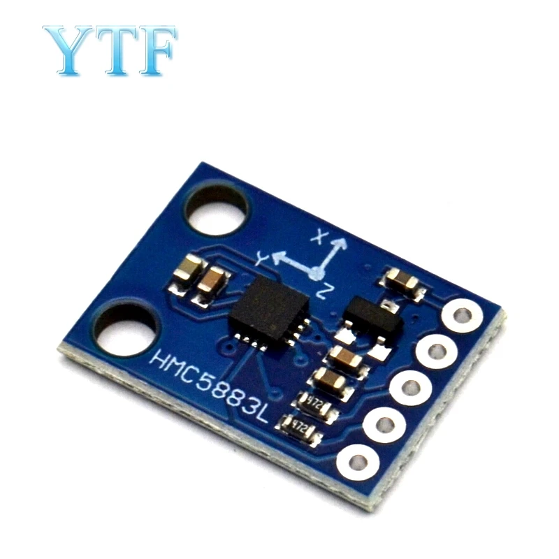GY 273 3V 5V HMC5883L тройной оси Компас магнитометр Сенсор модуль три магнитного поля