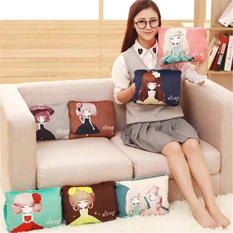 Милый мультфильм цветок девушка Горячая бутылка для воды взрывозащищенные