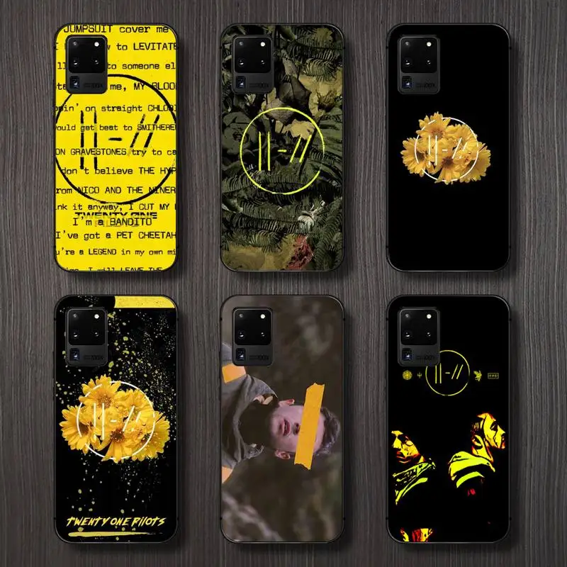 

twenty one pilots Phone Case For Samsung A32 A51 A52 A71 A50 A12 A21S S10 S20 S21 Plus Fe Ultra
