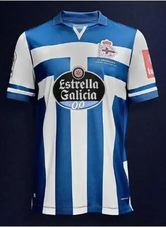 

2020 2021 Home Blue Sporty Coruna Soccer 95 SPIRIT Jersey 12 DEPORTIVISTA SAINTS SABIN AKETXE MOLLEJO KONE Football S