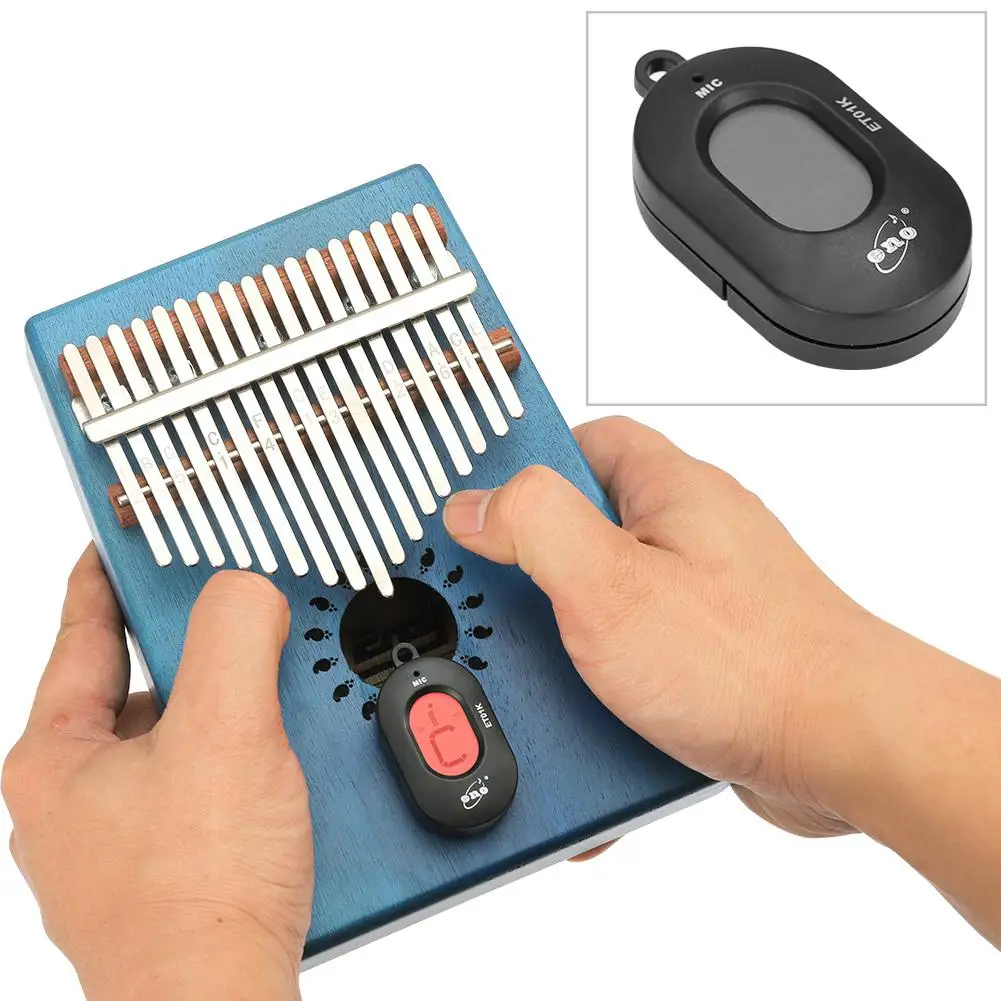 

ET01K Kalimba Tuner 12 Equal Temperament Auto-tune Mode for Thumb Piano Mbira Turning Adaptor