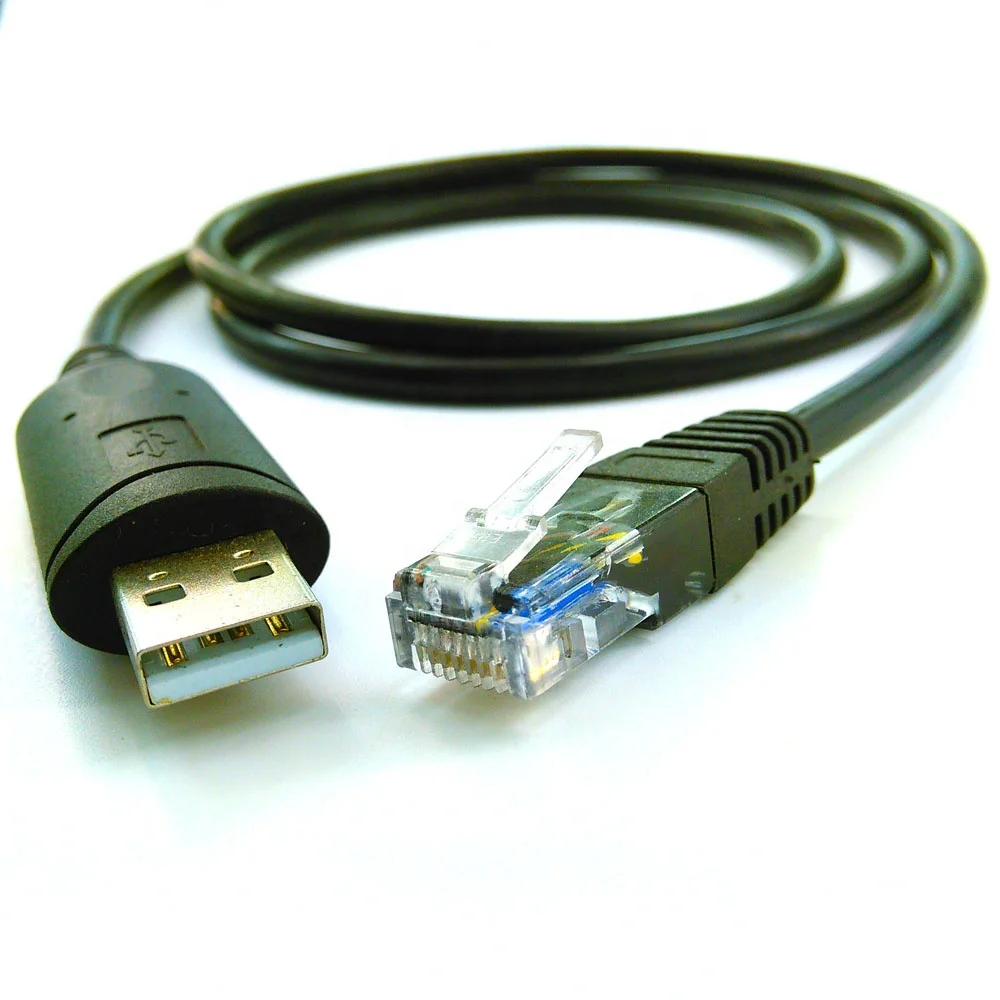 

USB RS232 to RJ45 cable for Glory POS console cable for routers