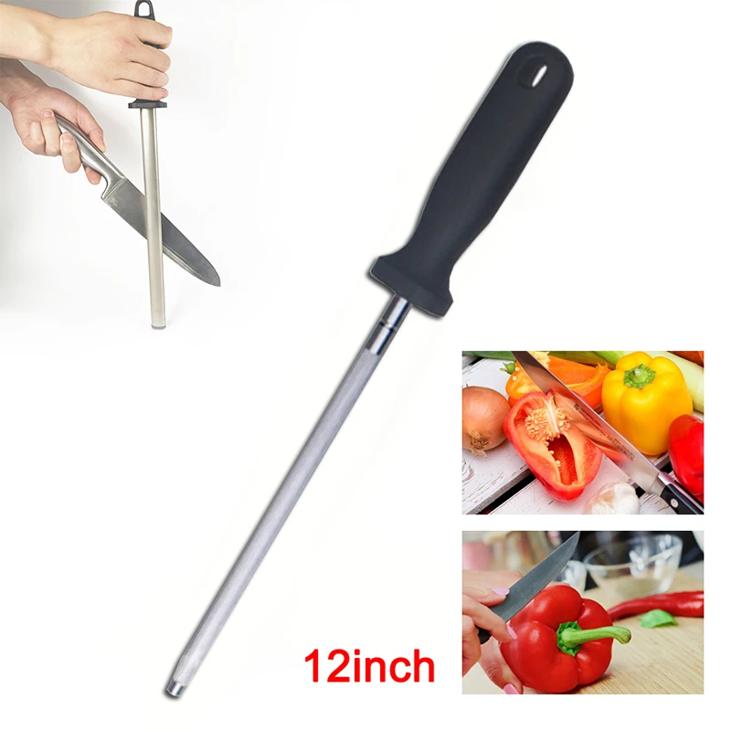 Алмазная точилка для ножей Профессиональная кухонная шеф повара 12 дюймов из