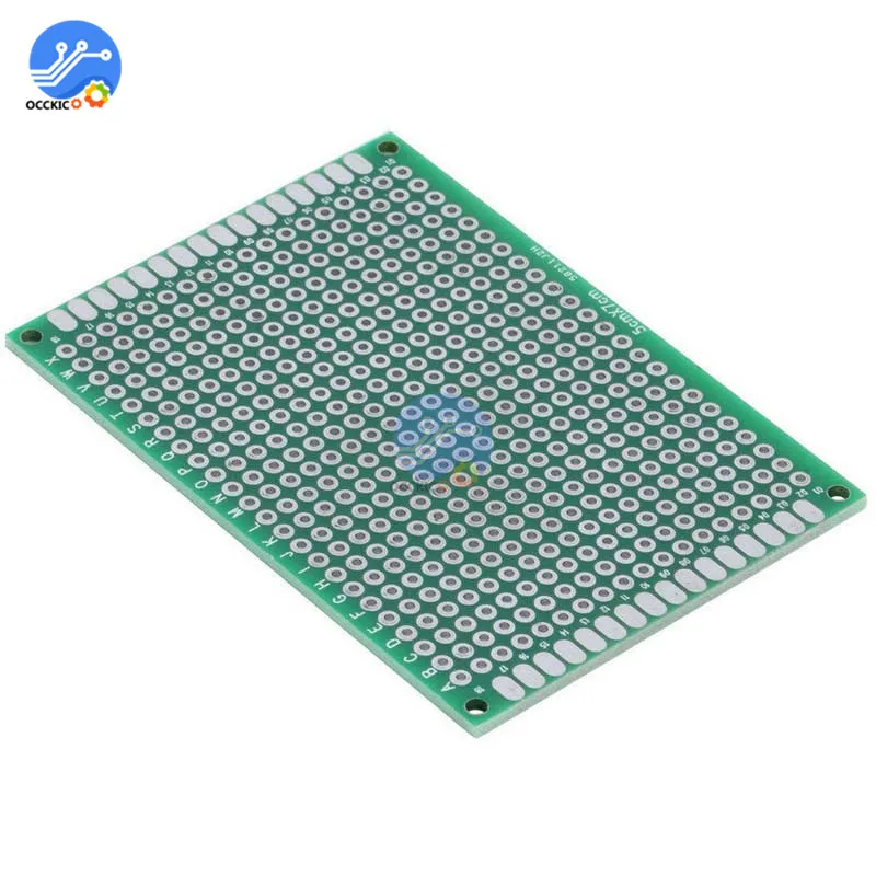 10 шт. двухсторонний Прототип PCB nned универсальная макетная плата 5x7 см 50 мм x 70 FR4 |