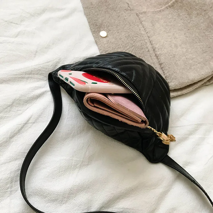 

Small Fanny Chest Pack Bolsas Ladies Mini Shoulder Bag Fashion Women Messenger Belt Bag Pack leather Waist Bags