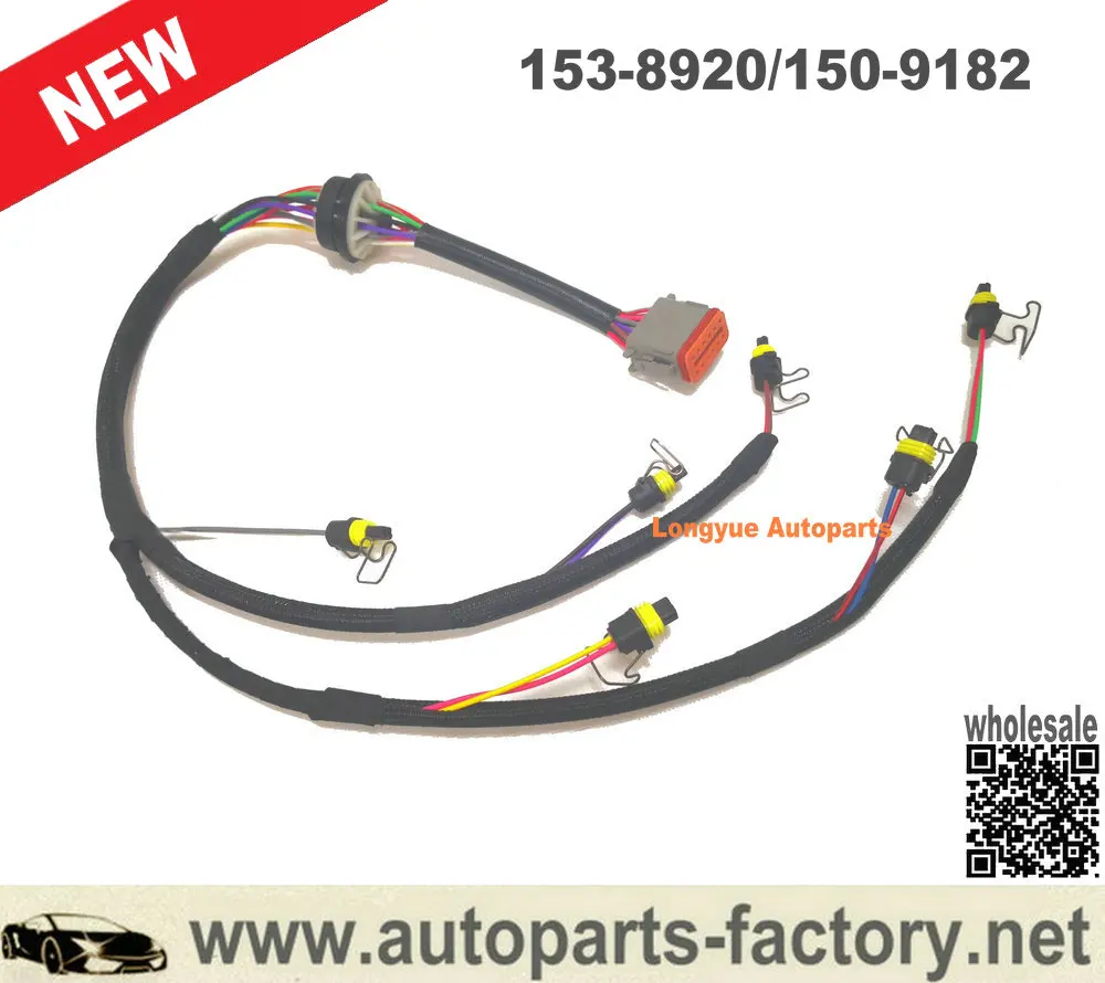 Жгут проводов для управления инжектором Longyue подходит Caterpillar 3126b 3126e 3126Part #153 8920/150
