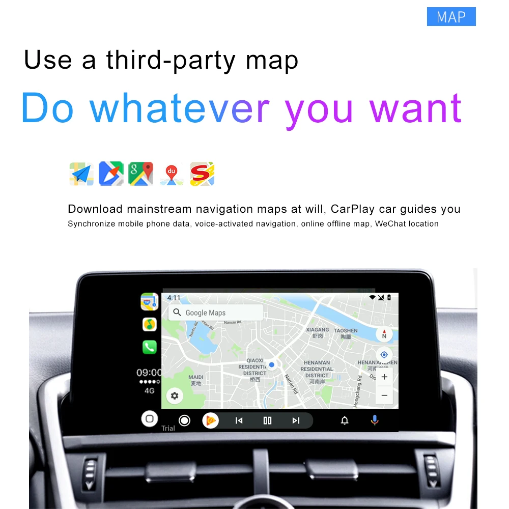 Беспроводной CarPlay, для Lexus NX ES US iS CT RX GS LS LX LC RC 2012- мультимедийный интерфейс CarPlay и Android автоматический комплект модернизации