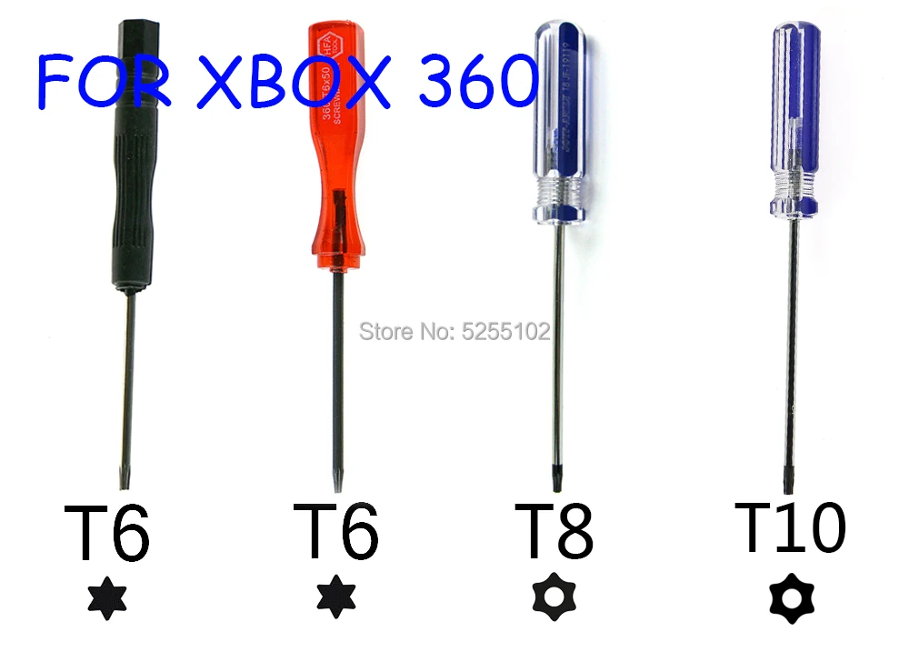 50 шт. для XBOX 360 ONE беспроводной контроллер Отвертка T6 T8 T10 Torx отвертка безопасности