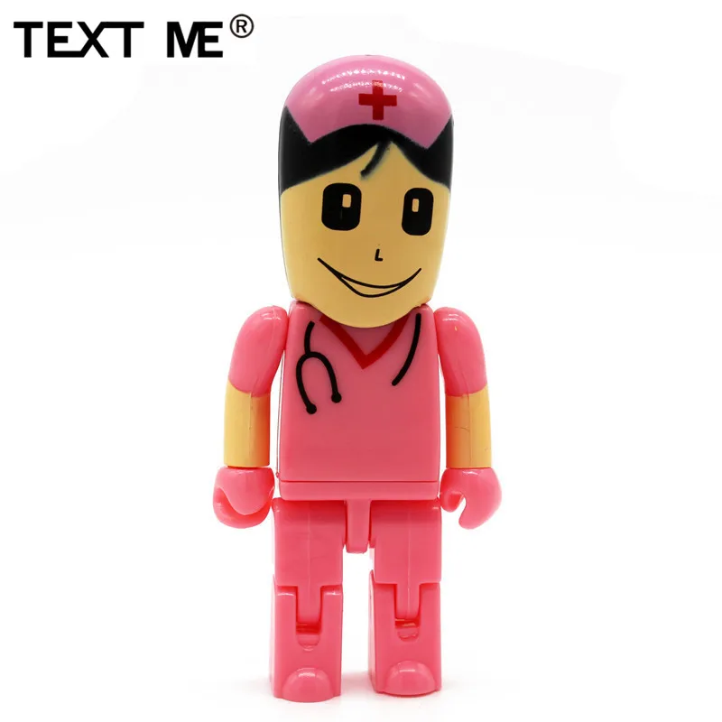 TEXT ME 64GB Doctors USB флешка usb 2,0 USB флеш-накопитель 4GB 8GB 16GB 32GB карта памяти