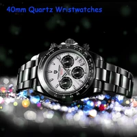 pagani design new stainless steel men quartz wristwatches top brand sapphire glass chronograph japanese seiko vk63 watch for men