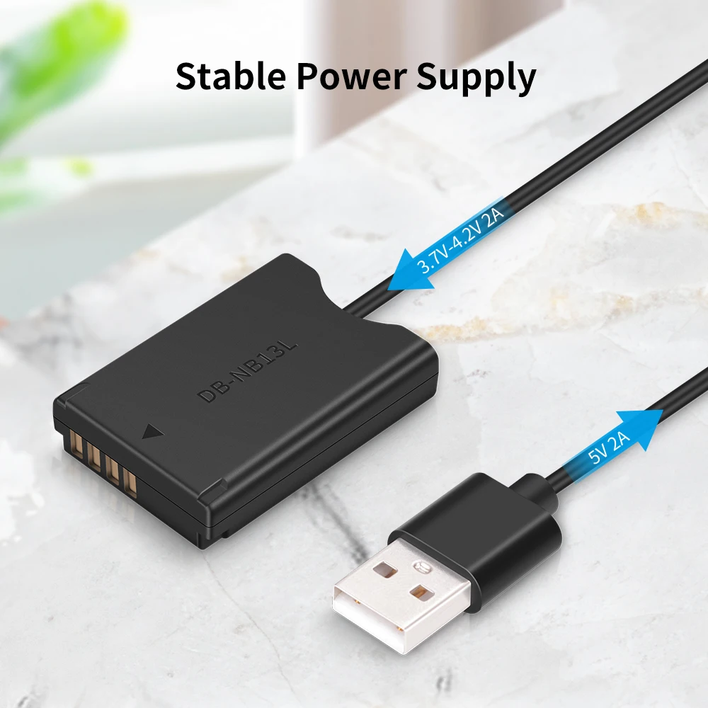 Аккумуляторная батарея KingMa с USB-адаптером питания постоянного тока для Canon G7X2 G7X3
