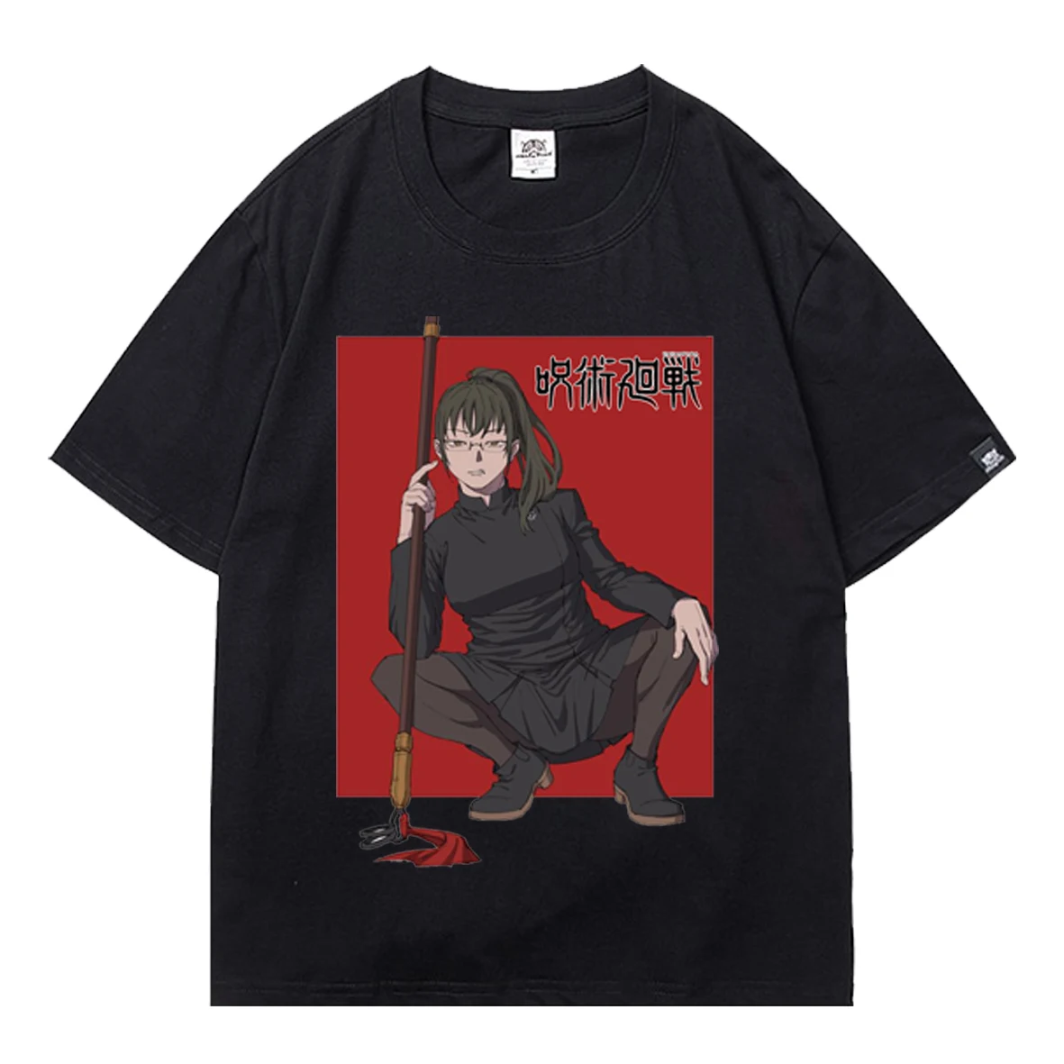 

2021 Harajuku Anime Jujutsu Kaisen Teen Cool Boys T-shirts Male Oversized T-shirt Summer Top Tees Mens High Street Short Sleeve