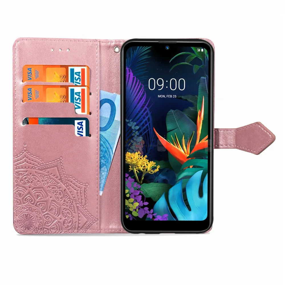Роскошный чехол-книжка из искусственной кожи для LG LV3 LV5 LV7 K11 K30 K40 K50 Q60 LG Stylo 4 Stylo 5 Q Stylo