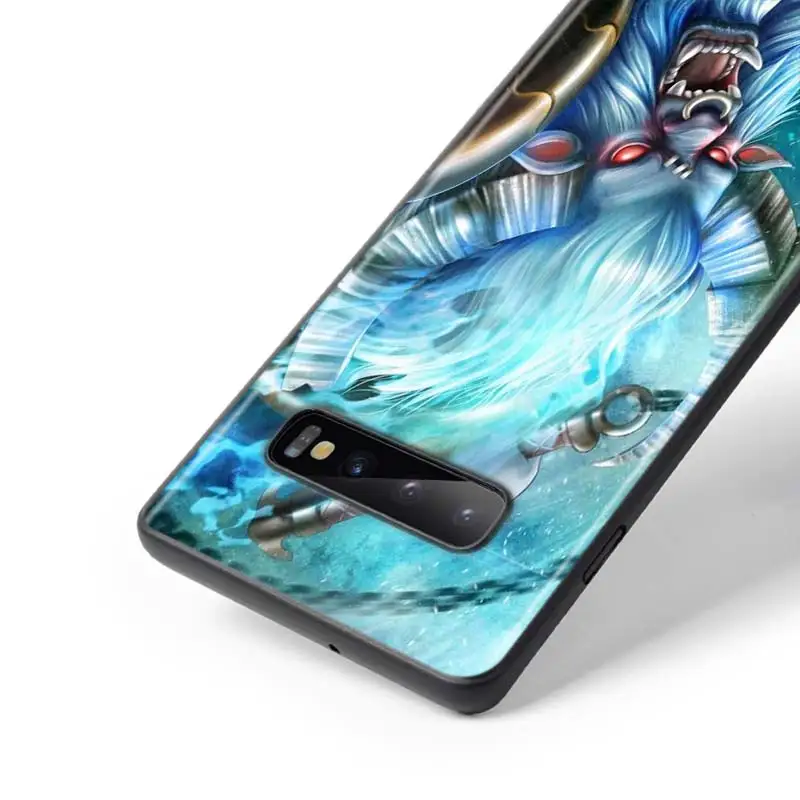 Shadow Fiend Dota 2 for Samsung Galaxy Note 20 Ultra 10 9 8 Pro S10E S10 5G S9 S8 S7 Plus Bright Black Phone Case Capa | Мобильные