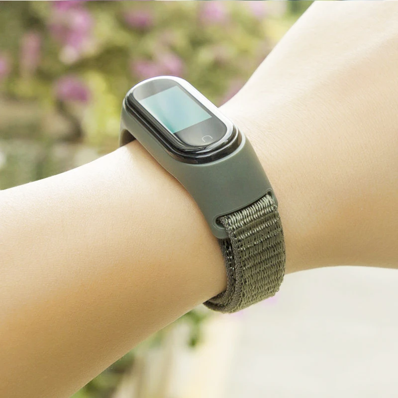 Браслет для xiaomi mi band 7 нейлоновый спортивный ремешок часов Mi 5 6 4 3 |