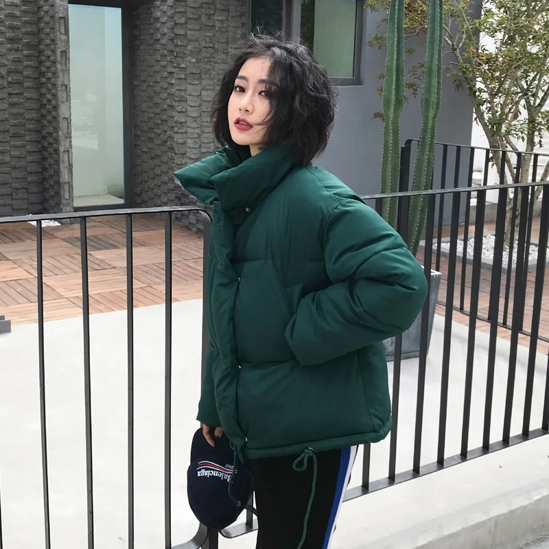 Пальто короткие парки Корейская зимняя куртка женская мода женские куртки