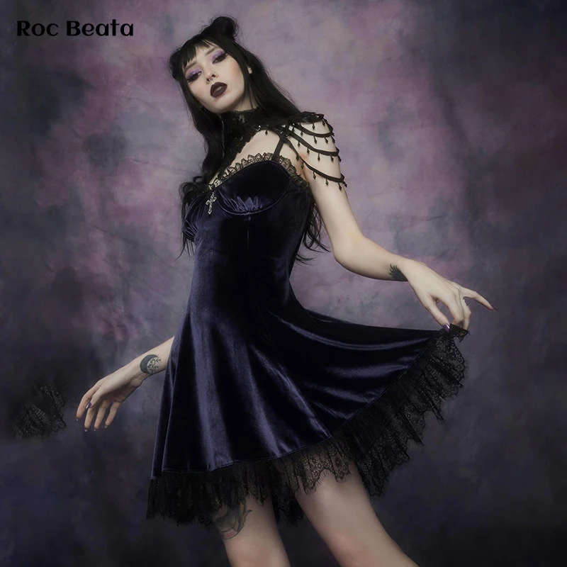 Новейшее готическое кружевное платье женские сексуальные платья принцессы