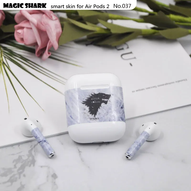 Ультратонкая прозрачная пленка Magic Shark для наушников Apple Airpods II 2 028-050 | Мобильные