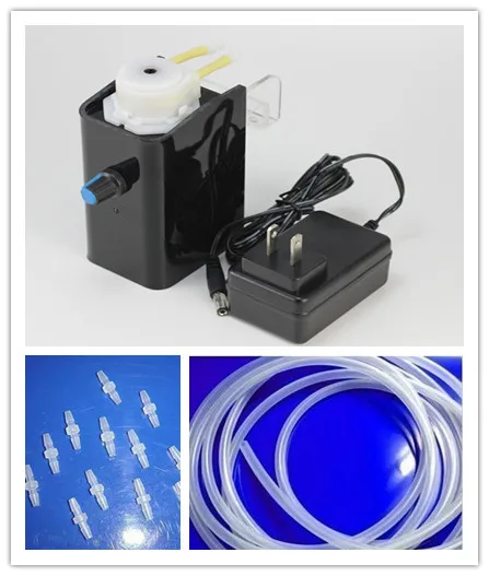 Мини перистальтический насос анти-адвокатское дозирующий 110V-240V 1-250 мл/мин.