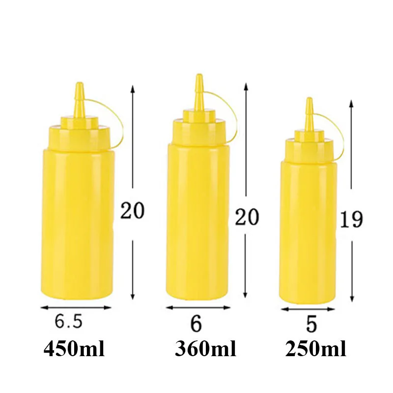 

Kitchen Accessories Thicken Squeeze Bottle Vinegar Oil Bread Baking Dessert Condiment Tool Salad Bottle Sauce Bottle Dispenser