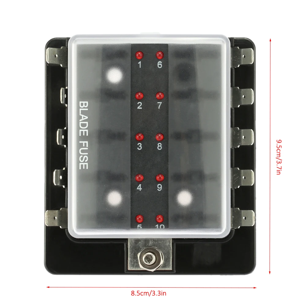 Блок предохранителей со светодиодной лампой для автомобиля лодки | Автомобили и