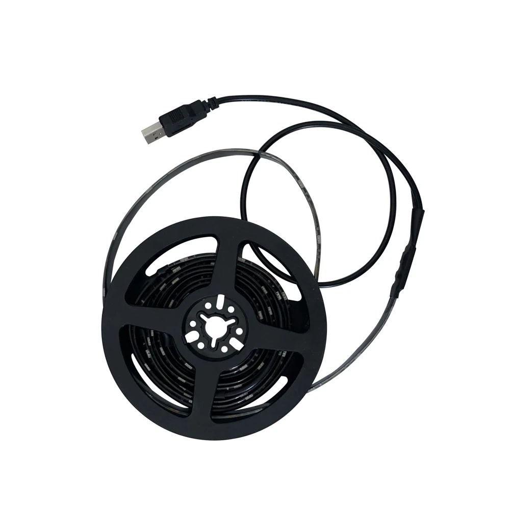Светодиодный RGB-полоска для телефона Bluetooth приложение ТВ-фон USB 5 В музыкальный