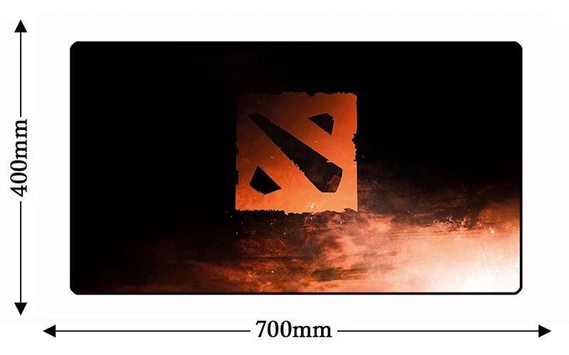 Коврик для мыши большой Lockedge 700*400 мм XL Dota2 игровая игра геймер Клавиатура для ноутбука компьютерный коврик для мыши Настольный коврик периферийные устройства Аксессуары
