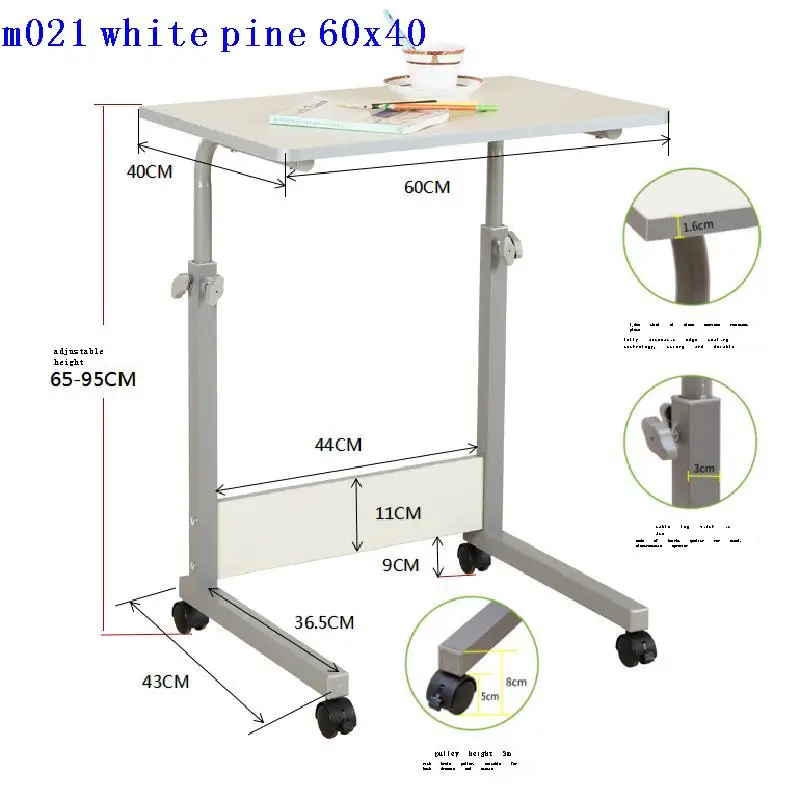

Bureau Meuble Bed Tray Notebook Stand Office Scrivania Ufficio Small Tafel Adjustable Laptop Bedside Study Desk Computer Table