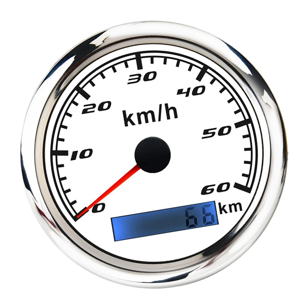 316 Stainless Steel L Bezel 85mm(3/8'') GPS Speedometer Gauge Odometer for ATV Motorcycle Marine Boat | Автомобили и