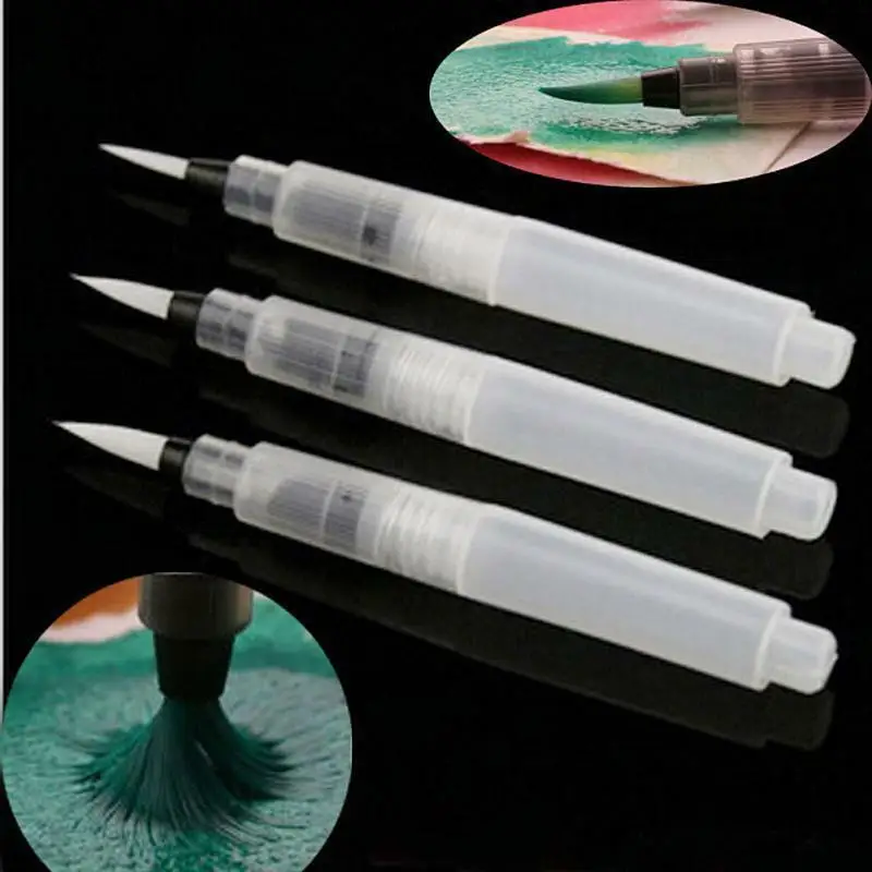 

S / M / L Watercolor Paint Brush Marker Pen For DIY Photo Album Scrapbooking Crafts Card