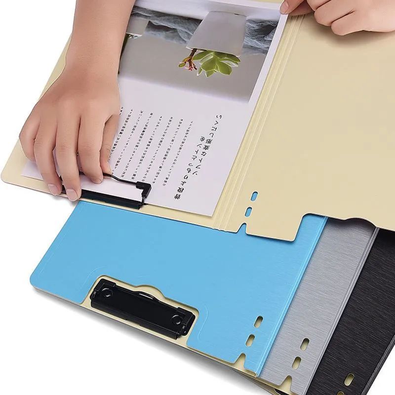 Пластиковая папка с зажимом А4 портативная крючком планшет для рисования