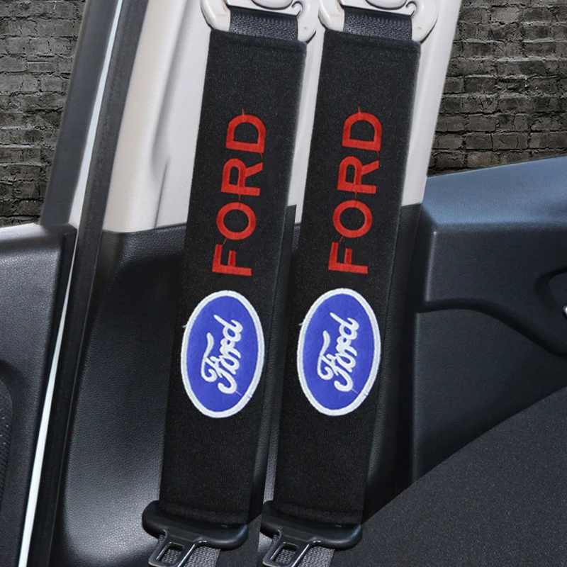 

2 шт., наплечная накладка на ремень безопасности для Ford Escape Kuga Mondeo Ecosport Fiesta Focus 2 3 MK1 MK2