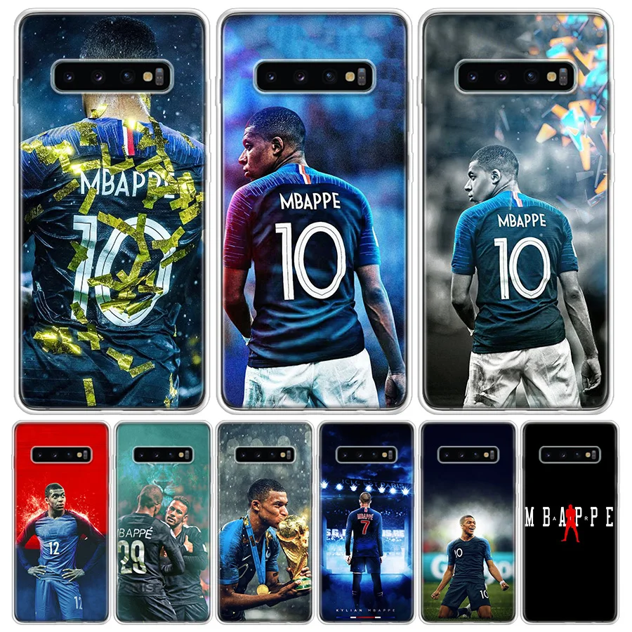 Mbappe крышка чехол для телефона для samsung Galaxy S10+ Note 10 9 8 S9 S8 J4 J6 J8 плюс S7 S6 корпус под плетенную сумку