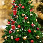 Новогоднее украшение, игрушки для скалолазания, Санта Клаус, новый год 2022, Декор для дома, подарки для детей