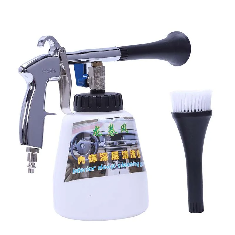 

2021Air Pulse Car Cleaning Gun Tornado Excellent Service High Pressure Washer Portable Brush Dropshipping To USA EU Cheap