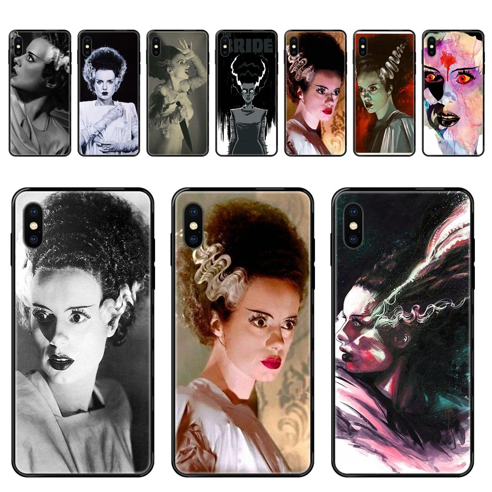 Art Diy Luxury Black Soft Phone Case Bride Of Frankenstein Discount Youth For Samsung Galaxy Note 4 8 9 10 20 Plus Pro Ultra J6 images - 1