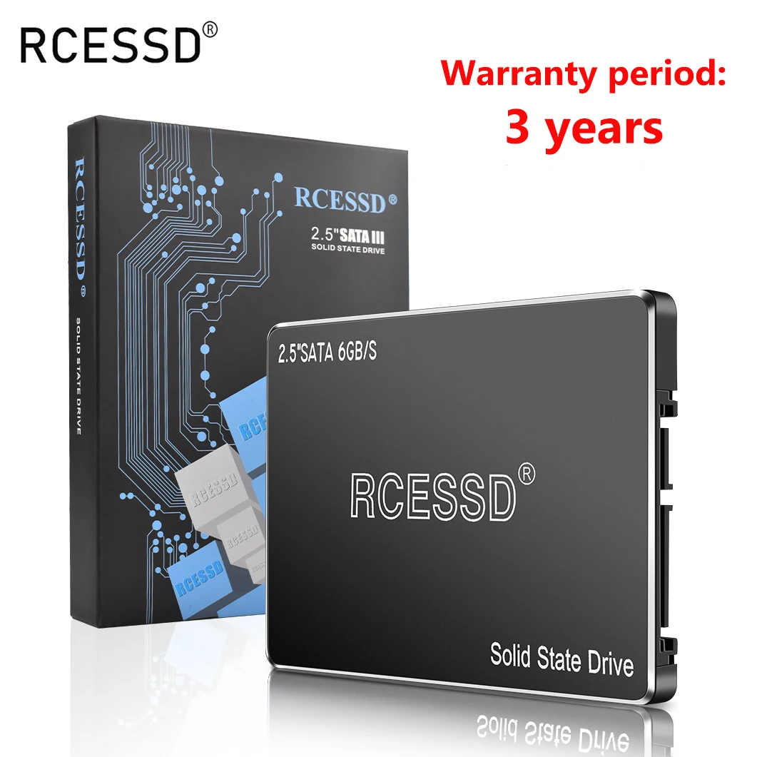 

RCESSD 2.5'' Sata3 Ssd 1TB 120gb 128gb 240gb 256gb 64gb 480gb 512GB Hdd Internal Solid State Drive Hard Disk For Laptop&Desktop