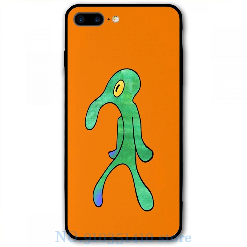 Смелый и дерзкий Squidward художественный Чехол для мобильного телефона iPhone 12 Pro 11 X XR