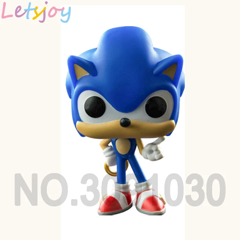 Sonic Shadow Ежик синий желтый черный скорость поп игра лошадь ребенок yada фигурка