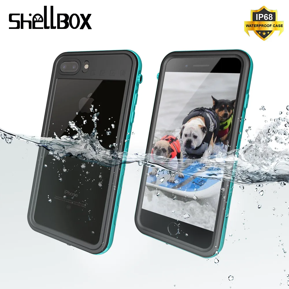 Роскошный оригинальный официальный Водонепроницаемый Чехол IP68 для iPhone 7 8 Plus