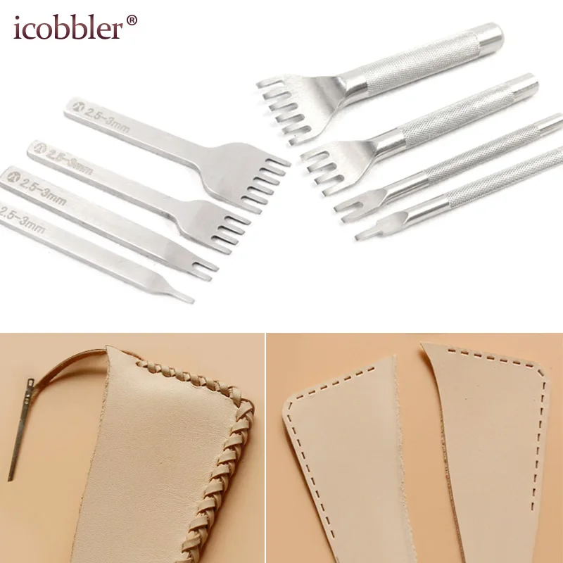 Новинка сделай сам кожевенное Ремесло 2 5/3 мм крепкий стальной профессиональный