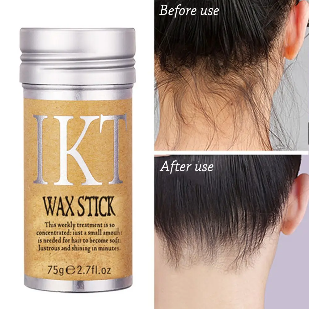 Women And Man Avocado Professional Hair Wax Finish Cream Non-Greasy Style Hair Oil Pomade Stick