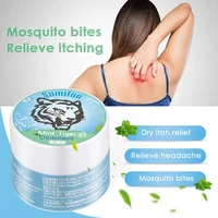 1pcs tiger balm cooling oil refreshing cream mosquito bites antibacterial anti itch plaster headache nausea cold ointment