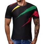 2021 Мужская мода летний топ размера плюс футболка 100% полиэстер Мужская камуфляжная футболка высокого качества с коротким рукавом рубашка