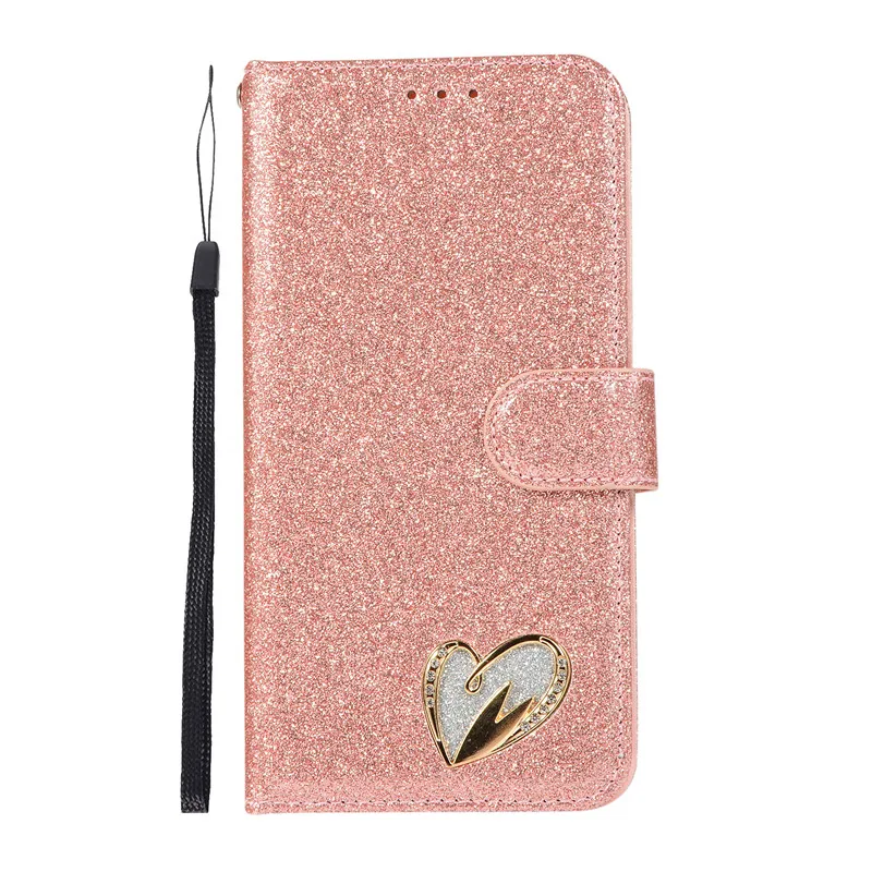 Чехол Love Jewell для huawei P30 Lite P20 Pro mate 20 кожаный блестящий чехол-книжка для huawei P 30 P30Lite mate 20 Lite - Цвет: rose gold