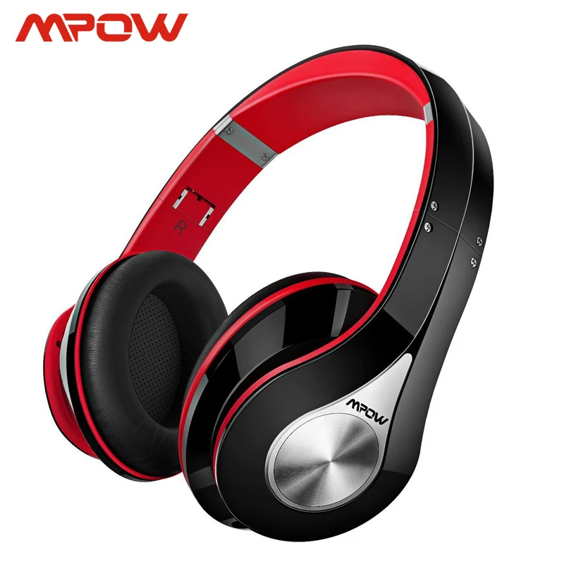 Mpow лучшие 059 наушники беспроводные Bluetooth 4,0 наушники Встроенный микрофон мягкие наушники шумоподавление стерео гарнитура для телефонов