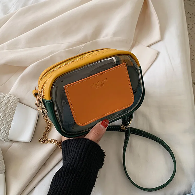 DikizFly женские сумки мессенджеры из ПВХ маленькая сумка через плечо летние женская