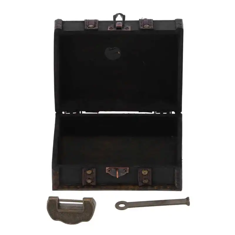 Подарочная Деревянная музыкальная шкатулка деревянная для хранения ювелирных