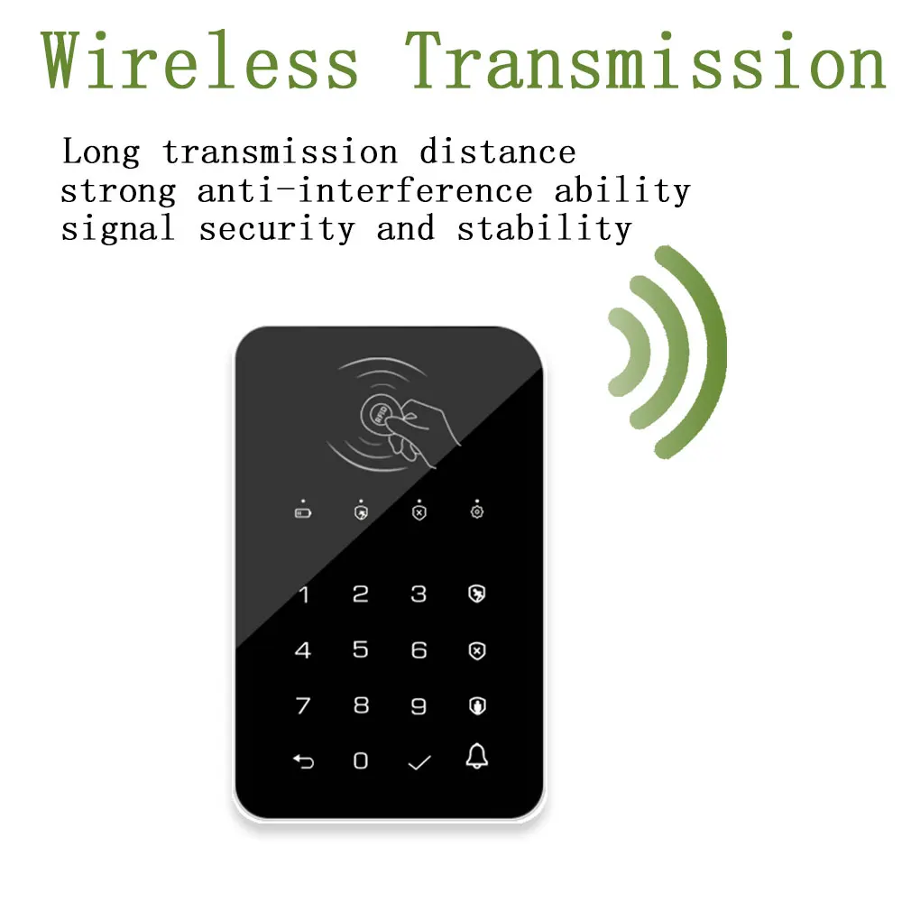 Система безопасности Zonan беспроводная с сенсорной клавиатурой Wi-Fi Gsm |