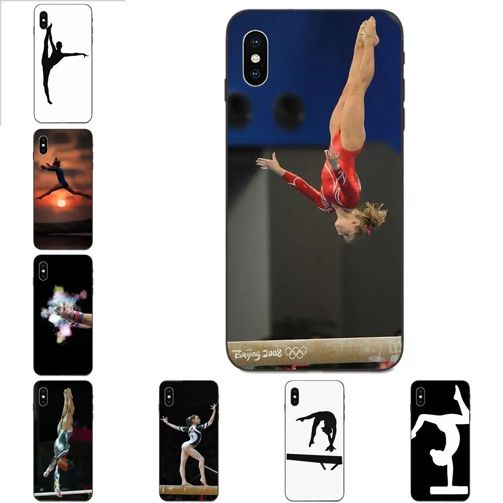 Гимнастика центрирующая втулка для мягкий чехол из ТПУ мобильного телефона Galaxy